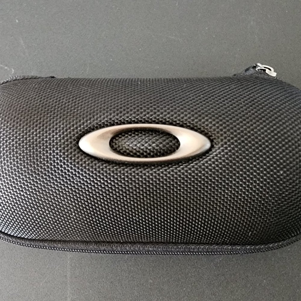 OAKLEY Sunglass Case - Ballistic Nylon Semi-Soft Case "O" logo.